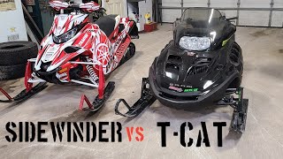 Sidewinder vs TCat On Lake radar runs [upl. by Asyen]