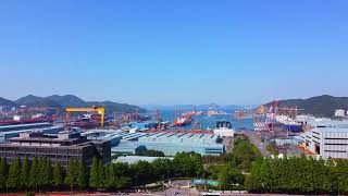 DSME  Daewoo Shipbuilding amp Marine Engineering 대우조선해양 거제도 🇰🇷 [upl. by Ellicul]