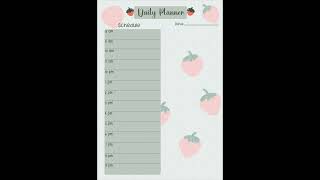 Daily Planner Grn [upl. by Ecinaj]