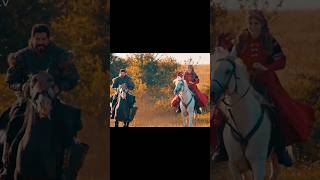 Osman💓bey and Bala🥰hatun travelling😘on horse nice moments😍trending love status shorts video [upl. by Maidel543]