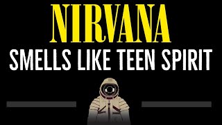 Nirvana • Smells Like Teen Spirit CC 🎤 Karaoke Instrumental Lyrics [upl. by Thursby]