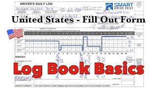 How To Fill Out The Form Correctly  United States Log Books [upl. by Threlkeld]