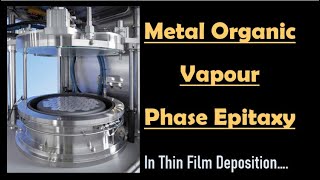 14 MOCVDMetal Organic Chemical Vapor Deposition  Meaning Explanation Importance using Diagram [upl. by Zacek]