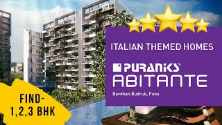 Puraniks Abhitante Bhavdhan Pune  Luxurious Flats  Complete Project Details Pricing Plans [upl. by Fini]