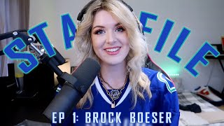 STAT FILE Brock Boeser [upl. by Htyderem911]