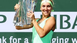 2017 BNP Paribas Open Final  Elena Vesnina vs Svetlana Kuznetsova  WTA Highlights [upl. by Wendalyn138]