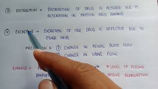 Pharmacokinetic drug interactions  drug drug interactions  drug interaction in pharmacology [upl. by Cerelia944]