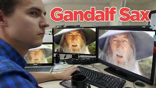 Gandalf Sax Office Meme [upl. by Kore]