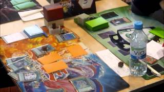 YuGiOh  European WCQ 2013  Top 32  Peter Gross Spellbooks vs Evilswarms  Game 1 [upl. by Nolra472]