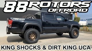 2017 TOYOTA TACOMA KING 25 REMOTE RESERVOIR DIRT KING UCA FIFTEEN52 TRAVERSE HD [upl. by Biancha345]