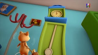 Hickory Dickory Dock  Chanson Pour les enfants  Comptines  Rhymes For Kids  3D Kids Song [upl. by Mirelle]