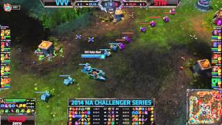 VVV vs STN  2014 NACS 2 PlayIn [upl. by Ahsiekin]