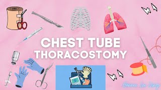 Chest Tube Thoracostomy [upl. by Hintze]