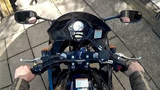 SV650 CNC TOPYOKES HANDLEBAR CONVERSION [upl. by Bernie]