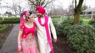 Amazing Sikh Wedding Film  Tej and KiranMarch 2014Studio 12 [upl. by Ursala]