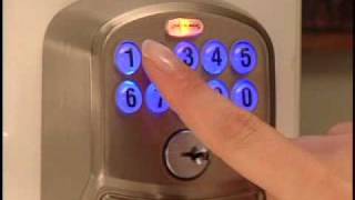 How To Program Your Schlage FE595 Keypad Entry Lock [upl. by Lavinia]