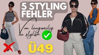 5 STYLING FEHLER und wie DU sie vermeidest I Ü49 Fashion I HampM Try On Haul I Kleidung I KatisWeltTV [upl. by Lundell721]