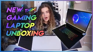 NEW GAMING LAPTOP UNBOXING  Alienware X17 R2 Gaming Laptop [upl. by Ettenowtna667]