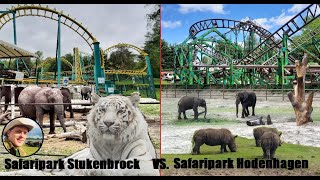 Safaripark Stukenbrock VS Safaripark Hodenhagen Ein Vergleich [upl. by Enneire]