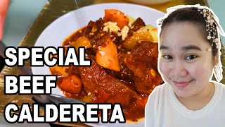 BEEF CALDERETA  FoodChannelPH [upl. by Zoarah]