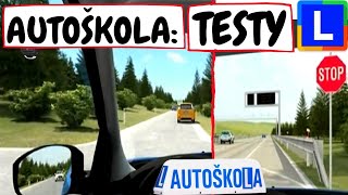 ▶️AUTOŠKOLA TESTY 2024⛔– Křižovatky Značky • Jak na závěrečné zkoušky🚦 4část [upl. by Retsev291]