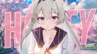 Nightcore  Honey  Lyrics [upl. by Lyndsay861]