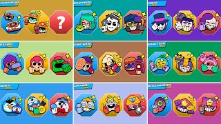 All Trios In Brawl Stars  BrawlyWood Update [upl. by Tlok]