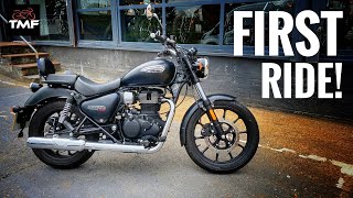 New 2021 Royal Enfield Meteor Review  First Ride  Third Time lucky [upl. by Bomke]