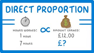 GCSE Maths  What Does Directly Proportional Mean 89 [upl. by Hpesojnhoj]