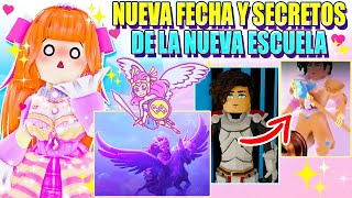 🎀 NUEVA FECHA SECRETOS y ACCESORIOS de la NUEVA ESCUELA 👑 Royale High ROBLOX [upl. by Rue]