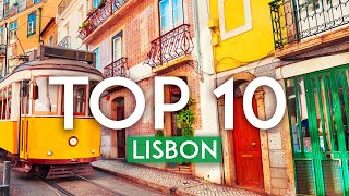 TOP 10 Things to do in LISBON  2023 Lisboa Travel Guide [upl. by Nahij699]