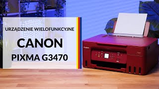 Urządzenie wielofunkcyjne Canon PIXMA G3470 – dane techniczne – RTV EURO AGD [upl. by Gile]