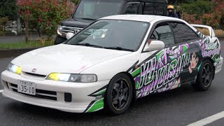 【痛車天国 2023 搬出2】お台場 Japans No1 painted car event 👑✨ ITASHA TENGOKU 2023 [upl. by Ydnas66]