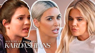 HUGE KardashianJenner Fights amp Shady Moments  KUWTK  E [upl. by Cristy]