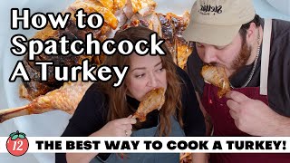 Lets Learn Together How to Spatchcock a Turkey [upl. by Assiralc]