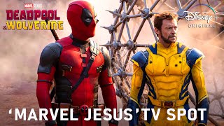 Deadpool And Wolverine  New TV Spot  quotMarvel Jesusquot  deadpool 3 trailer [upl. by Donnie]