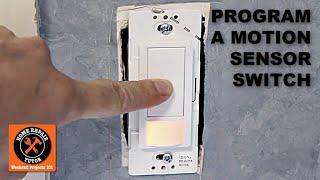 How to Program the Maestro Motion Sensor Light Switch [upl. by Dillon]