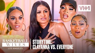 Basketball Wives Storytime Clayanna vs Everyone  Basketball Wives [upl. by Naillij]