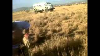 Marikana massacre police shooting video footage [upl. by Ranger]