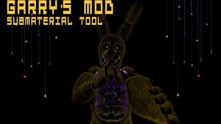 FNaF SPRINGBONNIES MAINTANCE  CHANGING TEXTURES [upl. by Ginsburg]