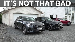 Audi etron 55 range test [upl. by Cornelie]