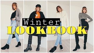 Winter Lookbook 2019  4 Outfits  funnypilgrim [upl. by Helbonia]