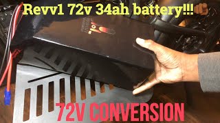 Revv1 72v 5000w conversion pt2 [upl. by Trixie]