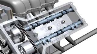 How an engine works  comprehensive tutorial animation featuring Toyota engine technologies 2008 [upl. by Isdnil]