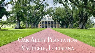 Oak Alley Plantation  Vacherie Louisiana Outdoor Walkthrough [upl. by Ramat657]