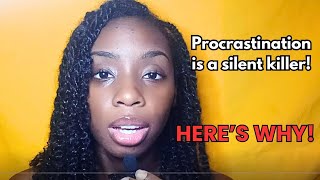 WATCH NOW PROCRASTINATION IS A SILENT KILLER HERES WHY [upl. by Aiek348]