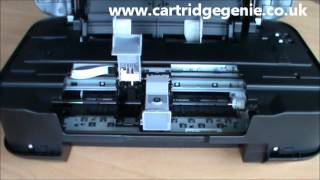 Canon Pixma iP2702  How to replace printer ink cartridges [upl. by Loy61]