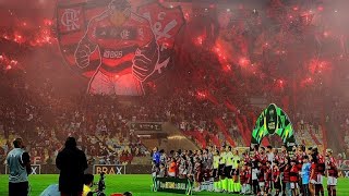 RECEBIMENTO ARREPIANTE DA TORCIDA DO FLAMENGO NO MARACANÃ FLAMENGO X FLUMINENSE [upl. by Butte144]