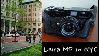 Leica MP Film Results in NYC 28mm ElmaritM f28 [upl. by Ewens]