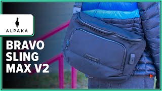 ALPAKA Bravo Sling Max V2 Review 2 Weeks of Use [upl. by Ranzini933]